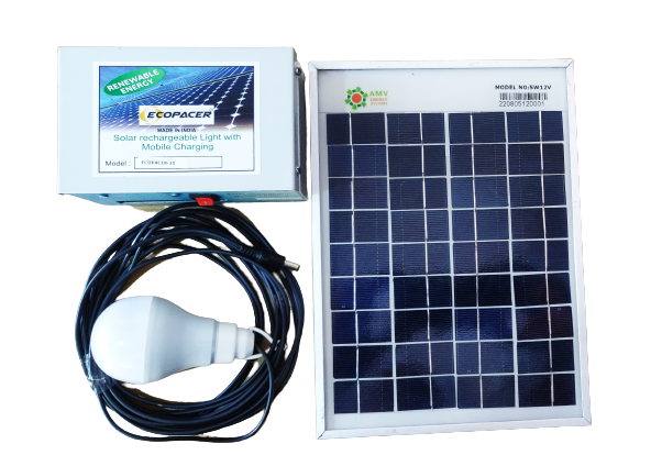Ecopacer-21 Solar home light Set (Free Standing Pack of 1)