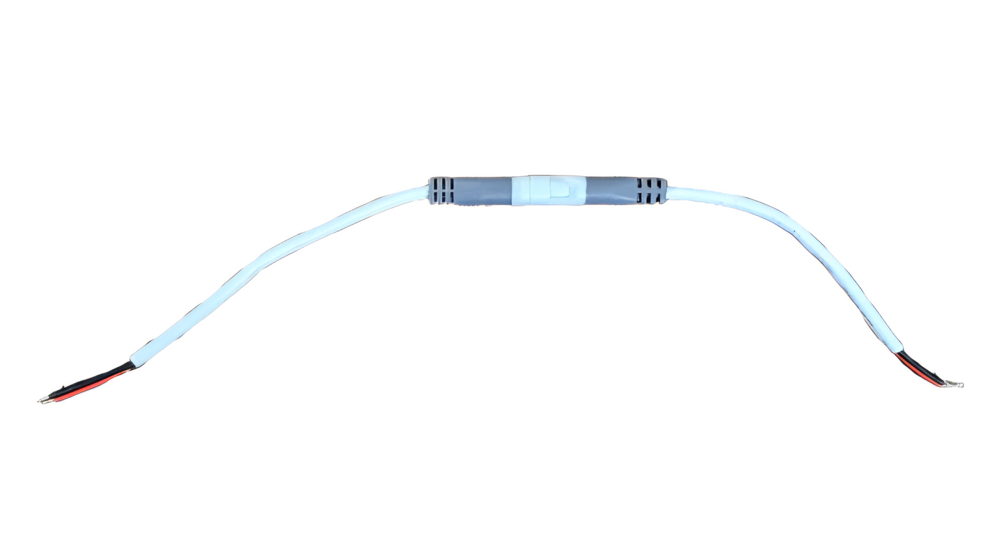 2 pin Grey male-female DC connectors set for COB Chip to Driver connection