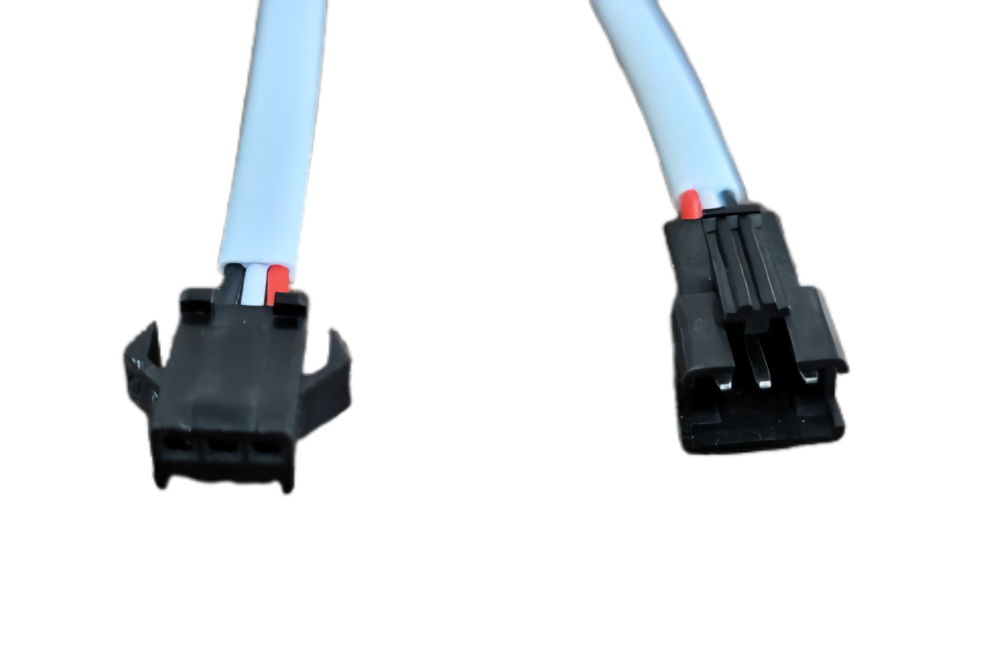 3 PIN Black male-female DC connectors set for 3in1 COB Chip to Driver connection