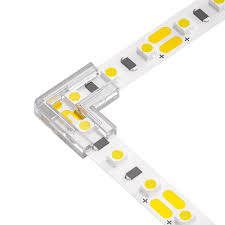 Led Strip L corner Connector (2 Pin - 8mm-10mm)