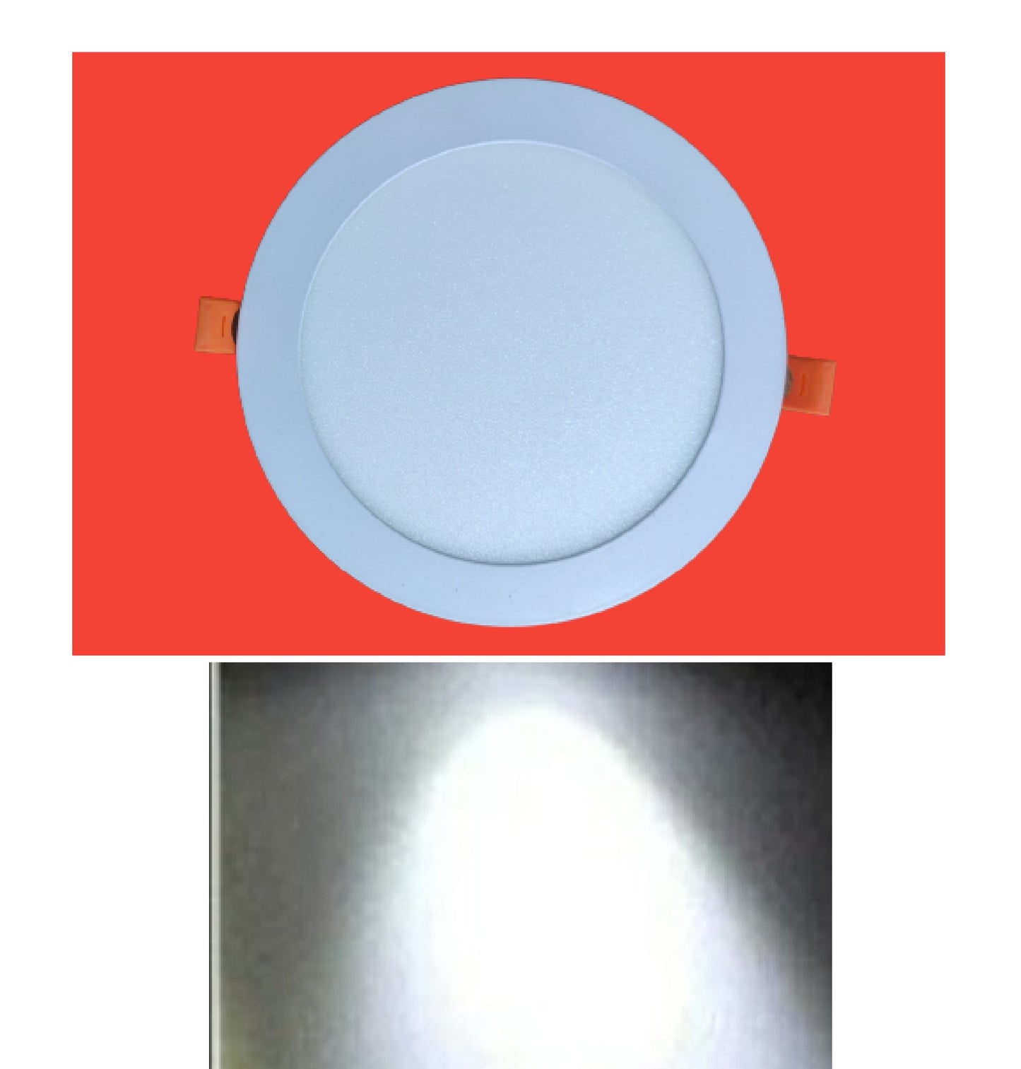 ECOPACER 15W COOL WHITE SLIM LED METAL CONCEALED PANEL