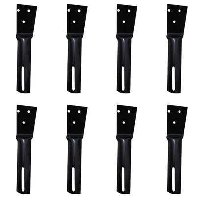 स्ट्रीट लाइट वॉल माउंटिंग के लिए मेटल ब्रैकेट - 04 का पैक