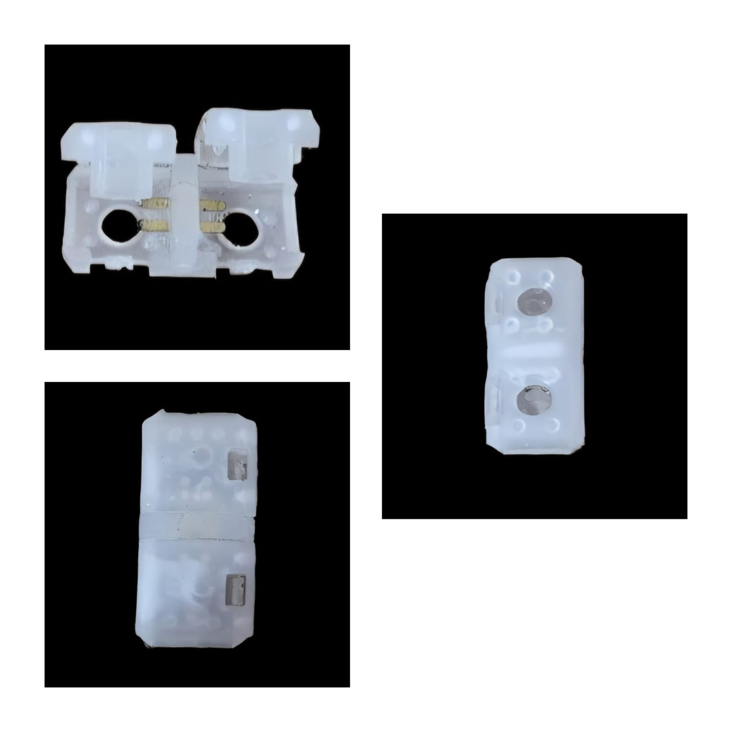 Led Rope Connector straight Connector (2 Pin - 8mm&10mm)