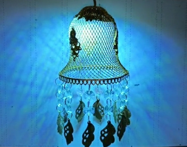 Auto Light changing Hanging Led bell shape lantern-01 piece