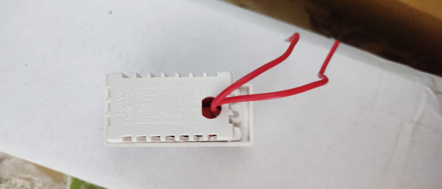 BUTTON FAN REGULATOR WITH NUMBERED 4 STEPS