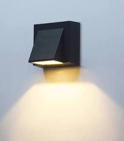 Aluminium LED Outdoor UP Down K Wall Light Warm White, IP-65 Rainproof & Shockproof Aluminum Body -01 Piece