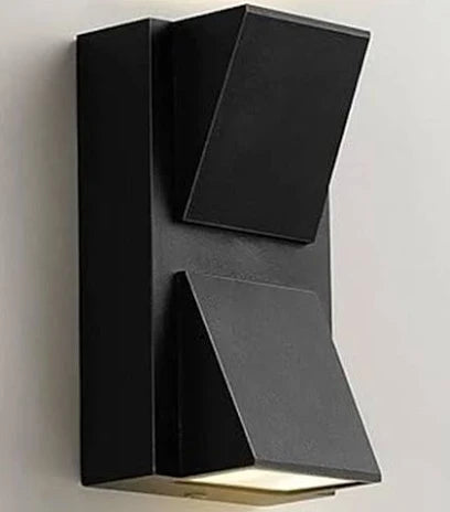 Aluminium LED Outdoor UP Down K Wall Light Warm White, IP-65 Rainproof & Shockproof Aluminum Body -01 Piece